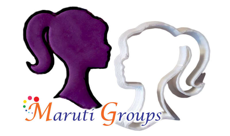 Barbie Outline Cookie Cutter