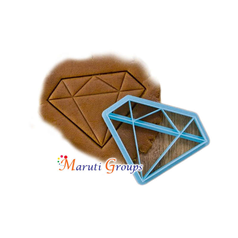 Diamond cookie cutter