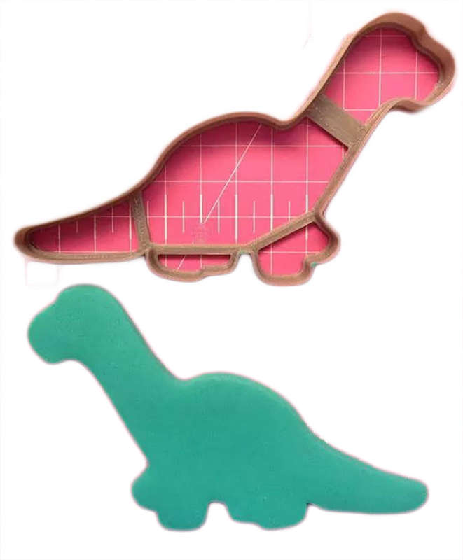 Dinosaur cookie cutter