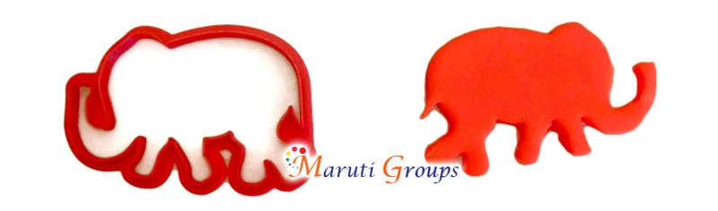 Elephant cookie cutter