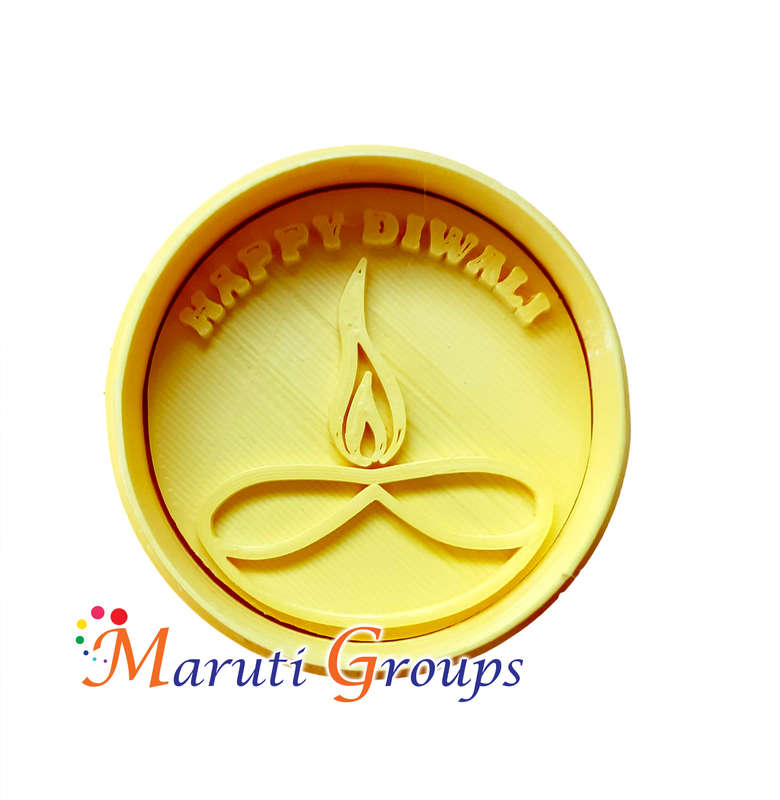 Happy Diwali Cookie cutter - Lamp
