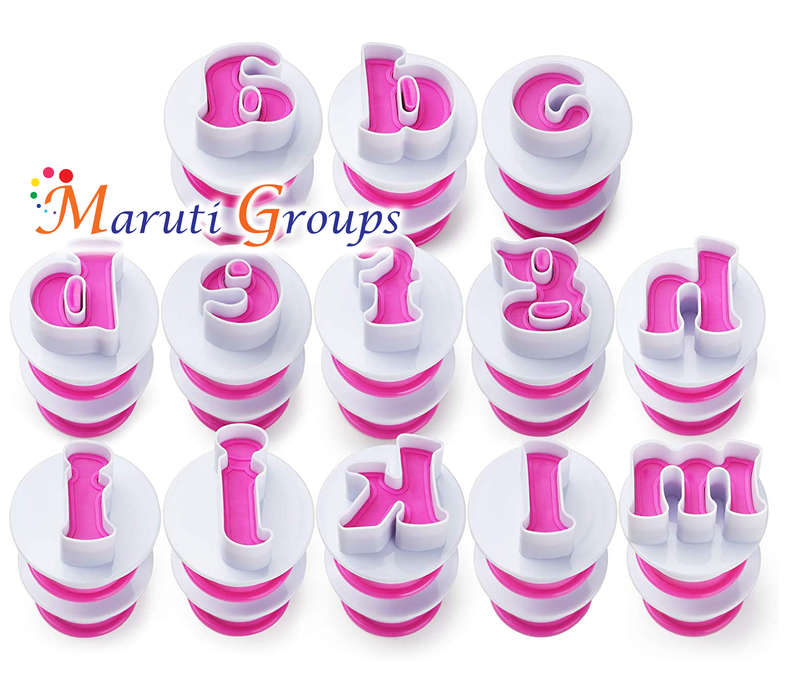 Alphabet Cookie Cutter / Plunger Cutter - Upper Case