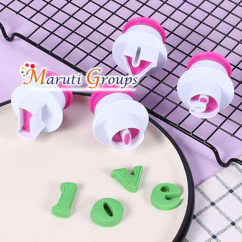 Alphabet Cookie Cutter / Plunger Cutter - Upper Case
