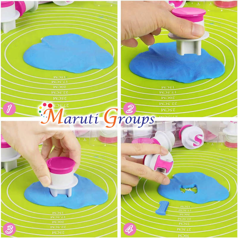 Alphabet Cookie Cutter / Plunger Cutter - Upper Case