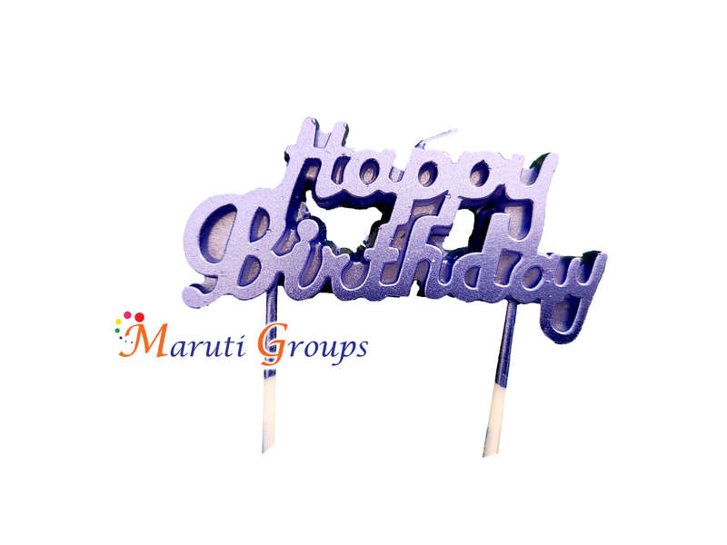 Happy Birthday Candles for Cake Decorating