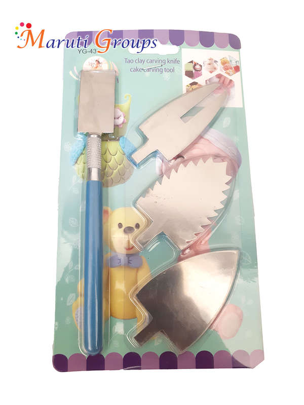 Sugargraft art Cake, Clay carving knife tool set ,Tao Clay Carving Knife