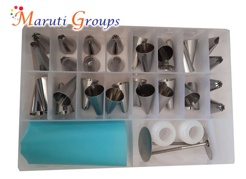 144pc Stainless steel Nozzle Set