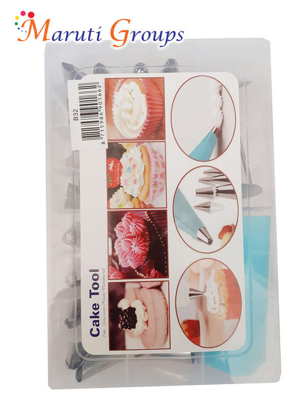 144pc Stainless steel Nozzle Set