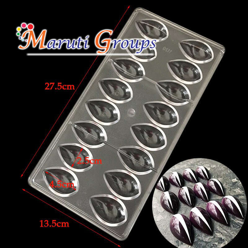 Diamond / Leaves Chocolate Moulds - Bakeware -Cake Decorating