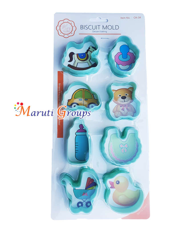 Baby shower Cookie and Press Cutter