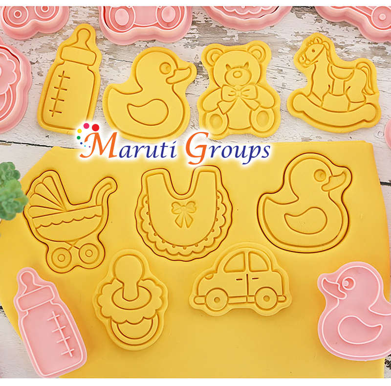 Baby shower Cookie and Press Cutter