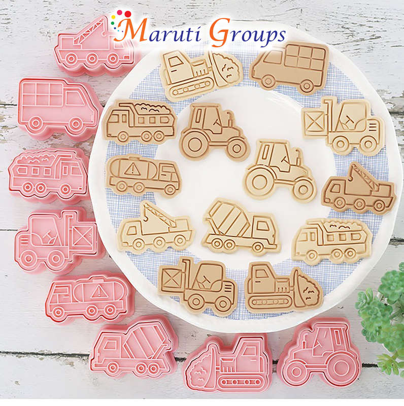 Construction Cookie and Press Cutter