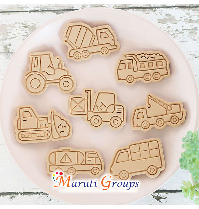 Construction Cookie and Press Cutter