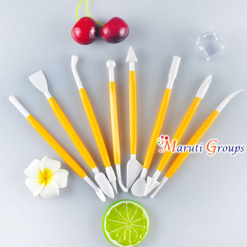 Fondant Modeling Tools Set Gum Paste for Cake Decorating - Baking tool
