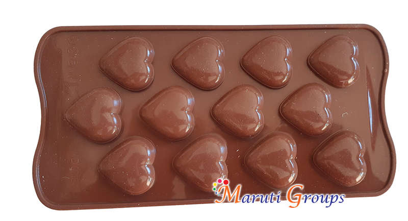 Heart Chocolate Silicone Mold