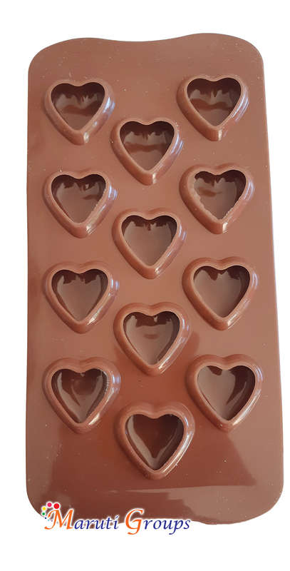 Heart Chocolate Silicone Mold