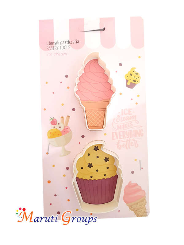 Ice-cream & Cupcake Cookie Cutter