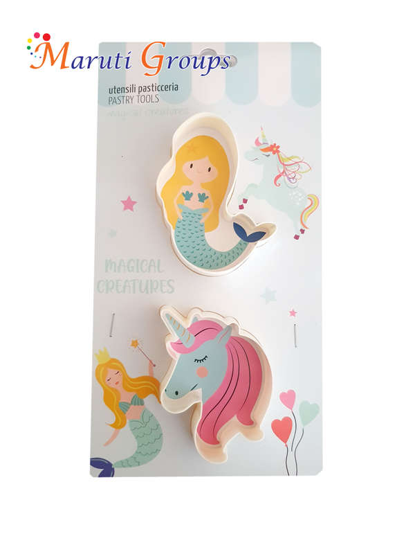 Unicorn & Mermaid Tail Cookie Cutter