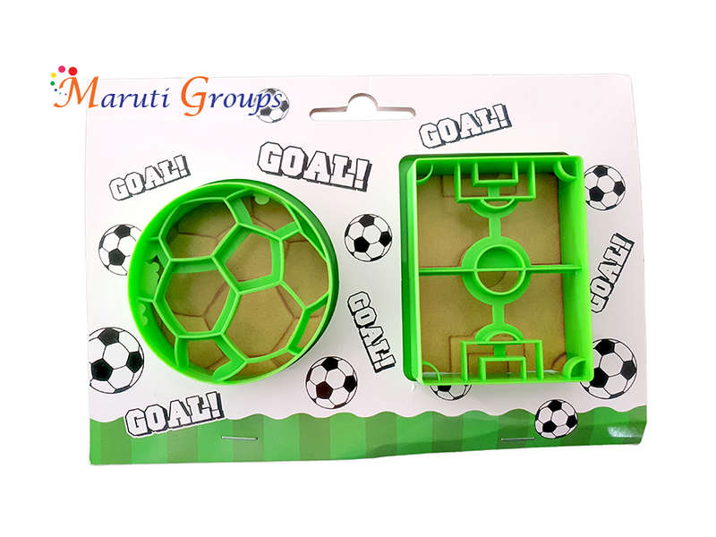 Soccer Ball & Soccer Field (Football) Cookie Cutter