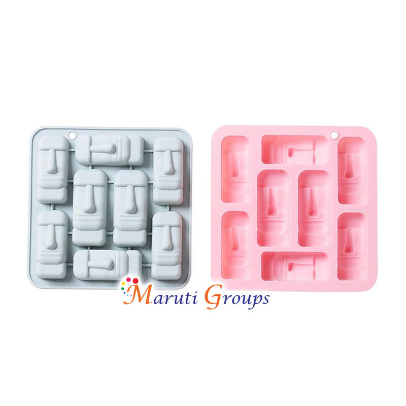 Moai Stone Statue Cake Mold