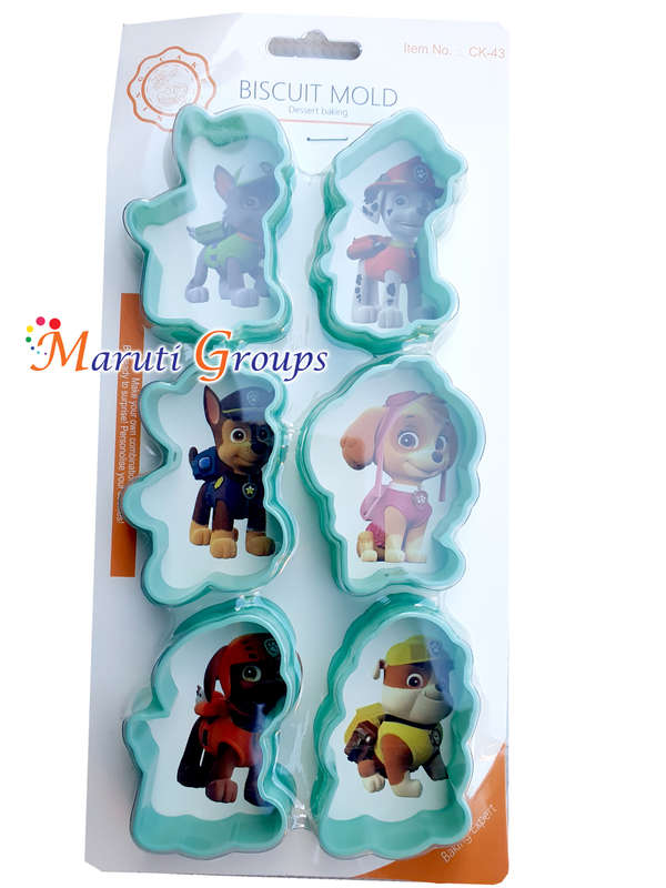 Paw Patrol Plunger Cookie Cutter