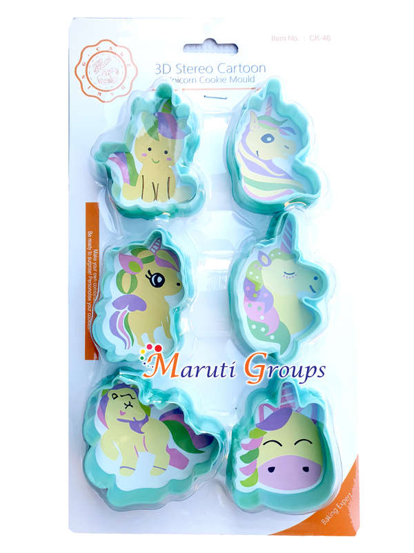 Unicorn Cookie cutter set