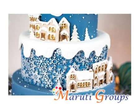 Big Snowflake Silicone Lace Mat / Silicone Mould