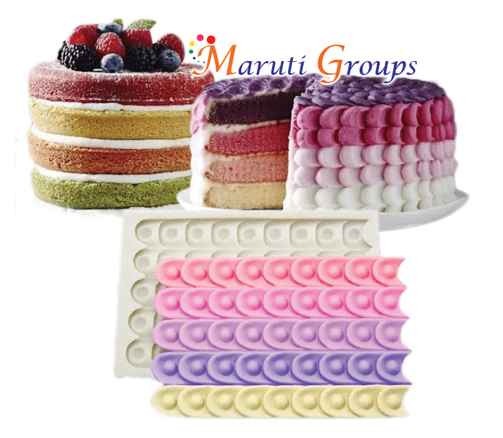 5 Colour Silicone mould