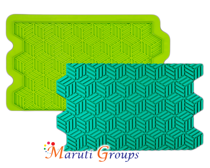 Geometric Illusion Silicone Mould