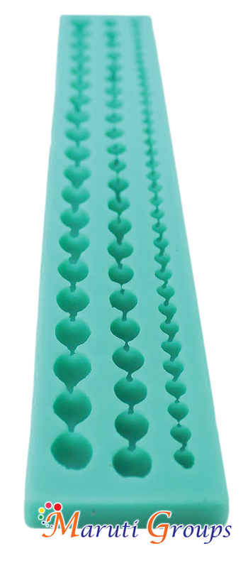String of Pearls Silicone Mould- LARGE