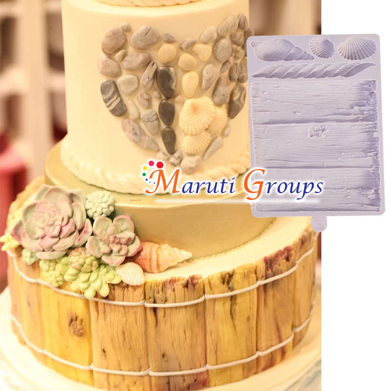Rustic Driftwood/Rope Silicone Mould