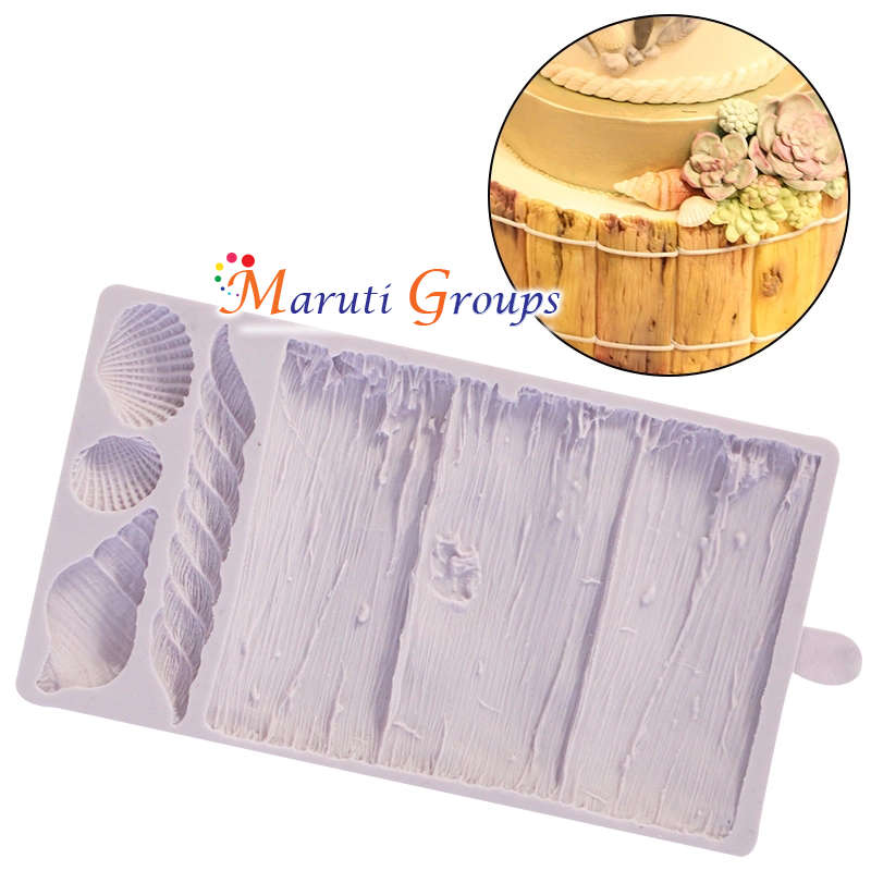 Rustic Driftwood/Rope Silicone Mould