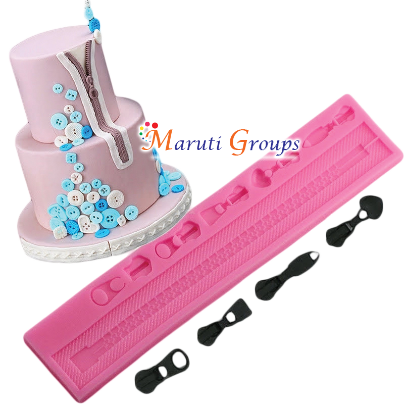 Zip Chain Silicone Mould