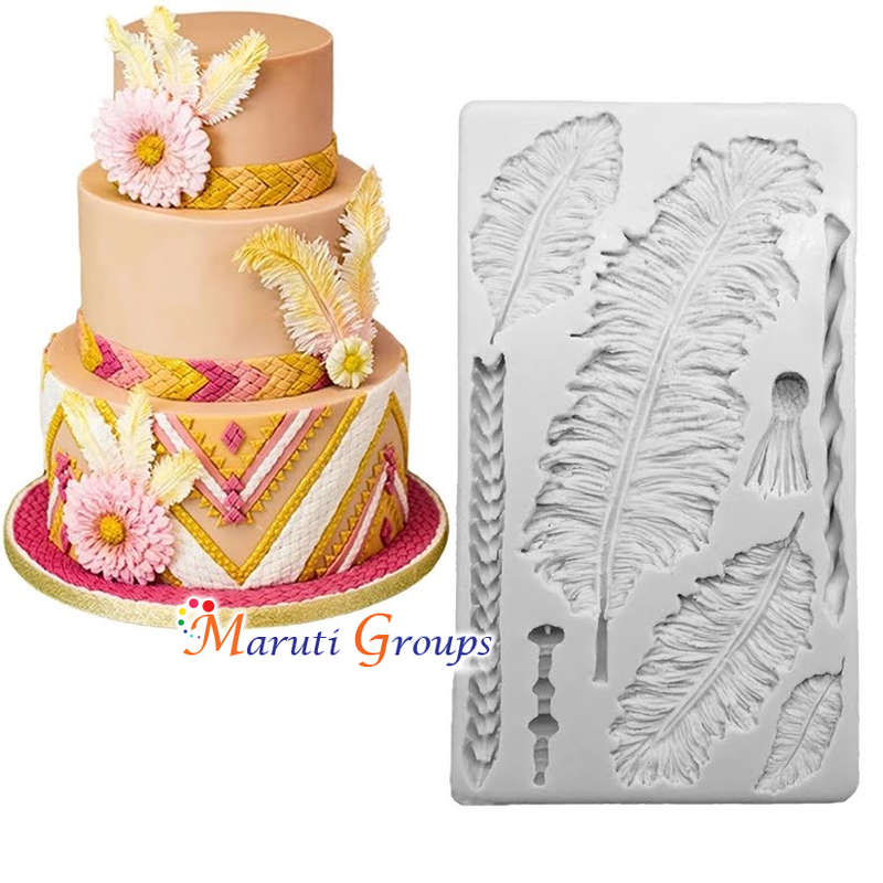 Feathers Silicone Mould
