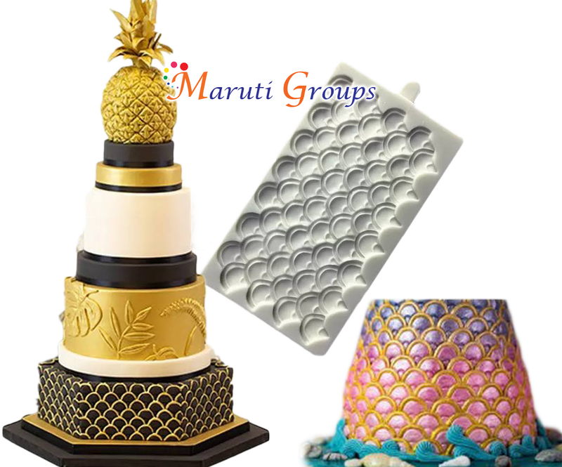 Fish Scale Silicone Mould