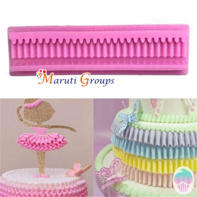 Frill Silicone Mould - Large