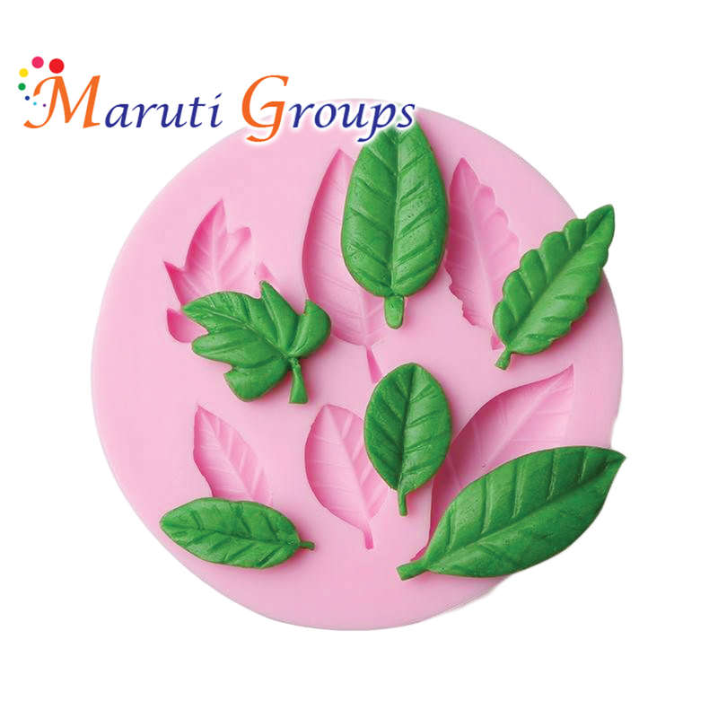 Leaves Silicone Mould - 10cm