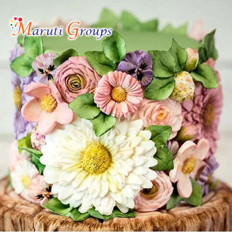 Flower Silicone Mould - 12cm x 20cm