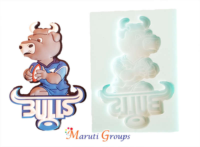 Bluebulls Rugby Silicone Mould