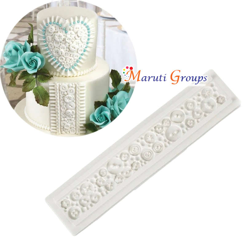 Button Strip Silicone Mould
