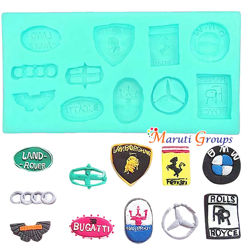 Cars logo Silicone Mould