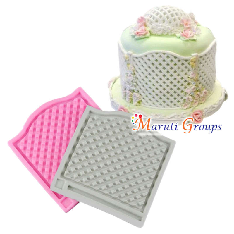 Trellis Fence Silicone Mould