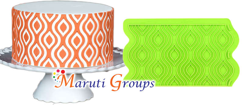 Ikat Lattice Onlay Silicone Mould