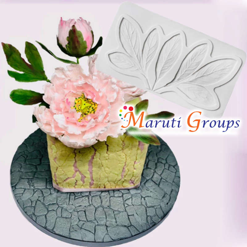 Peony Leaves Silicone Mould
