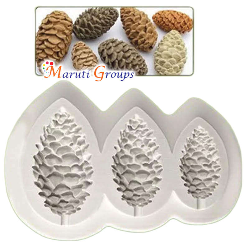 Pine Cone Silicone Mould