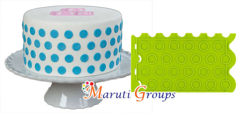 Polka Dots Onlay Silicone Mould