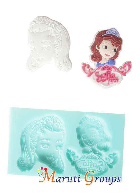 Sofia The First Silicone Mould