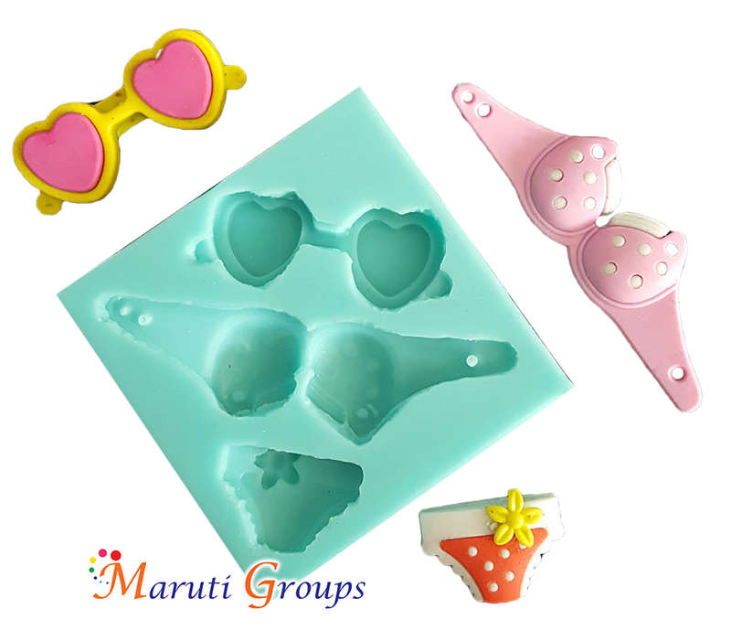 Bikini & Sunglasses Silicone Mould