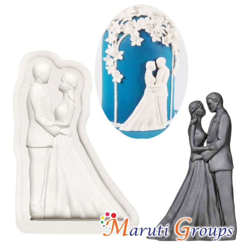 Bride & Groom Silicone Mould