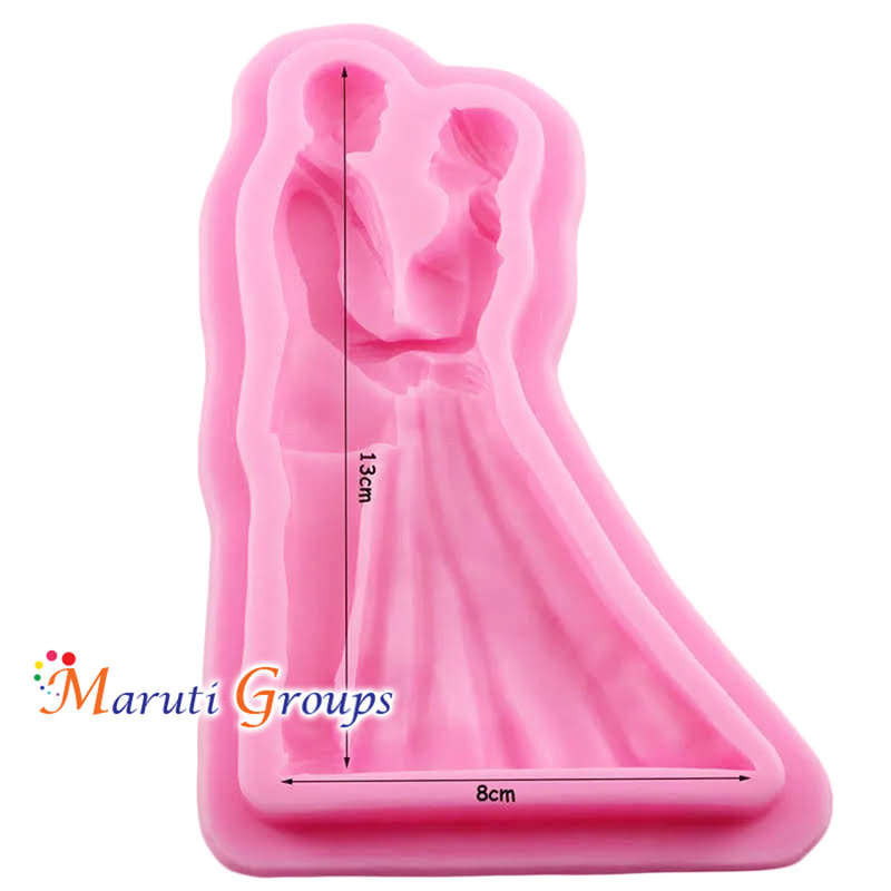 Bride & Groom Silicone Mould